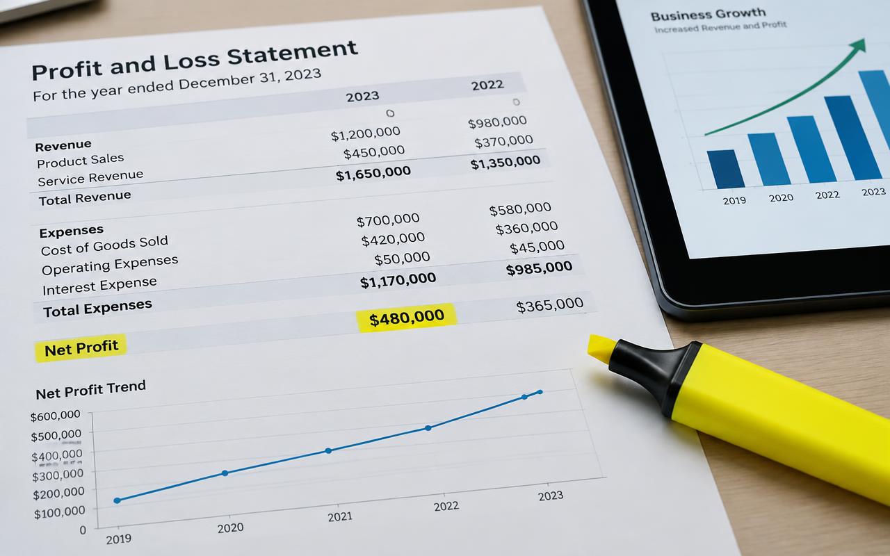 How to Create a Profit and Loss Statement (Step by Step)